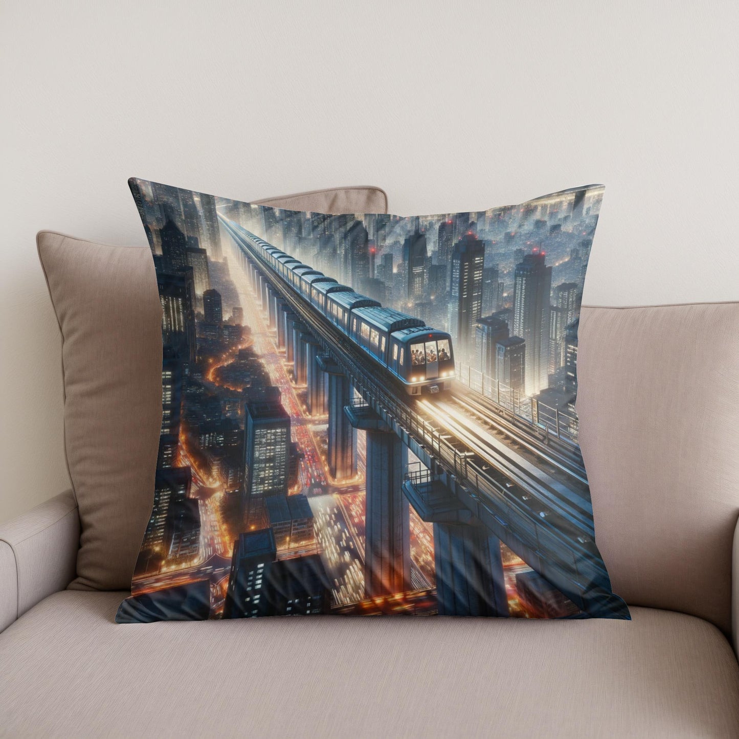 Metropolitan Nightline Cotton Cushion