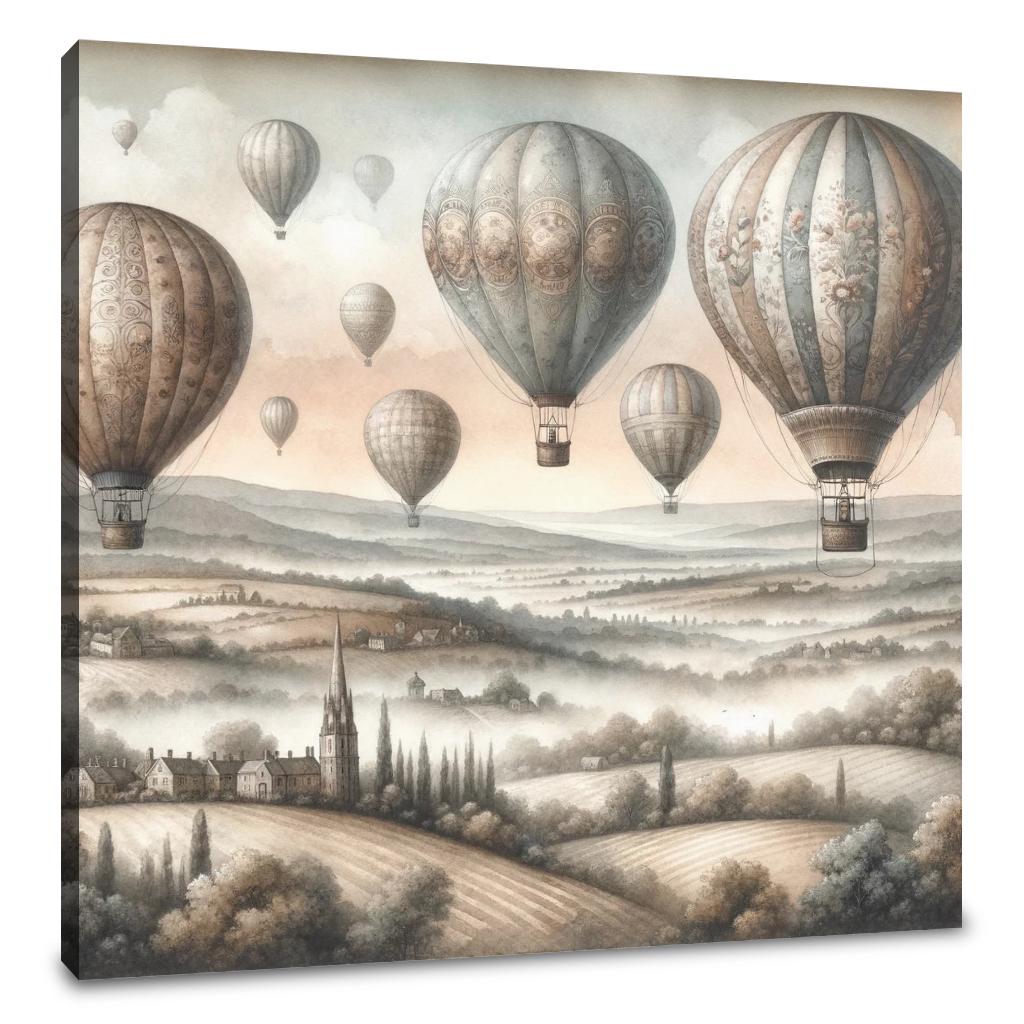 Victorian Skies Canvas