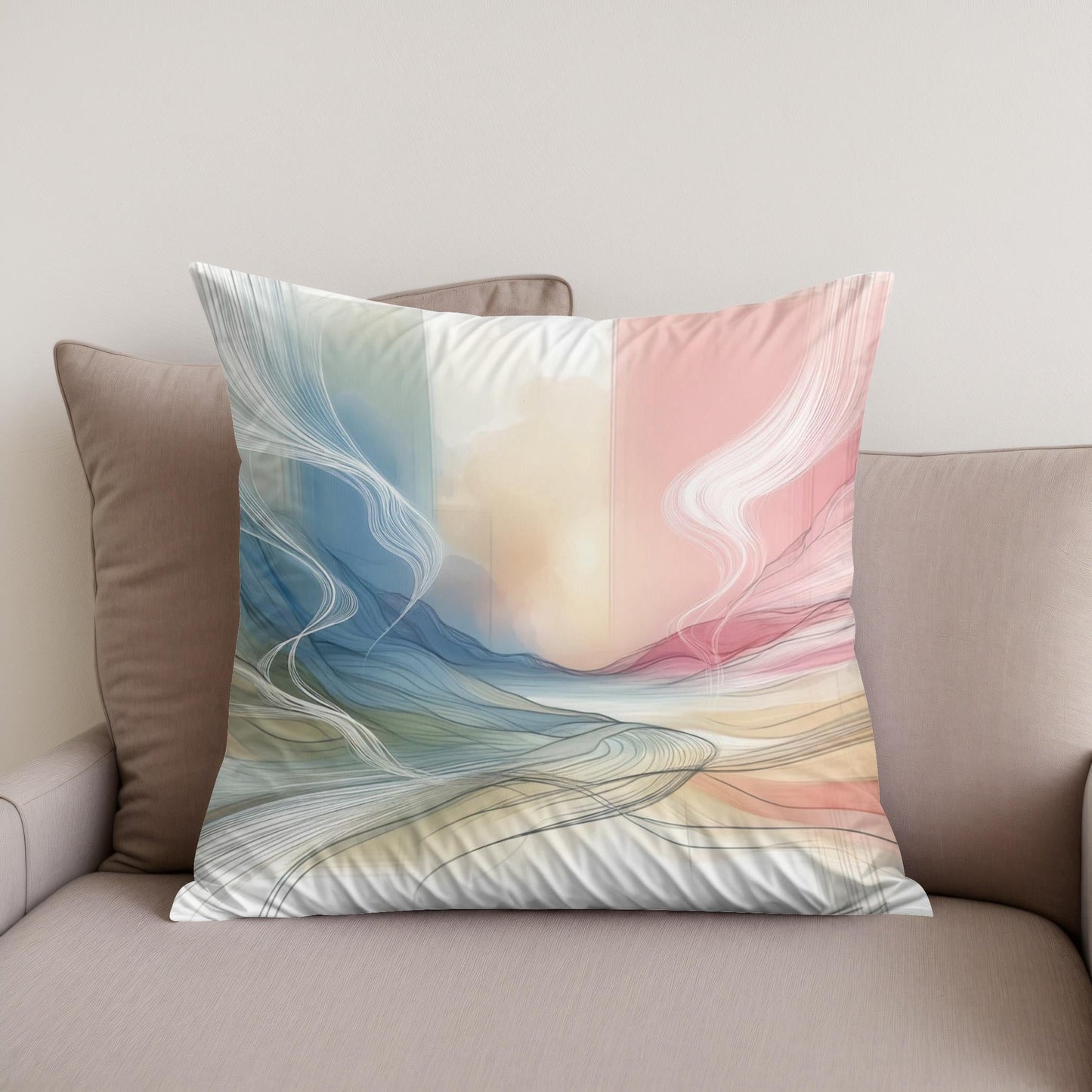 Whispered Melody Cotton Cushion