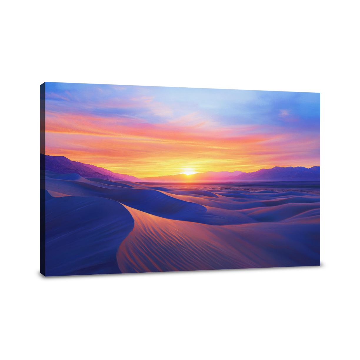 Sunset Illusion Canvas