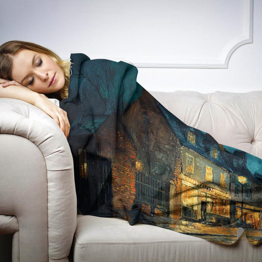 Midnight Elm Hill Blanket