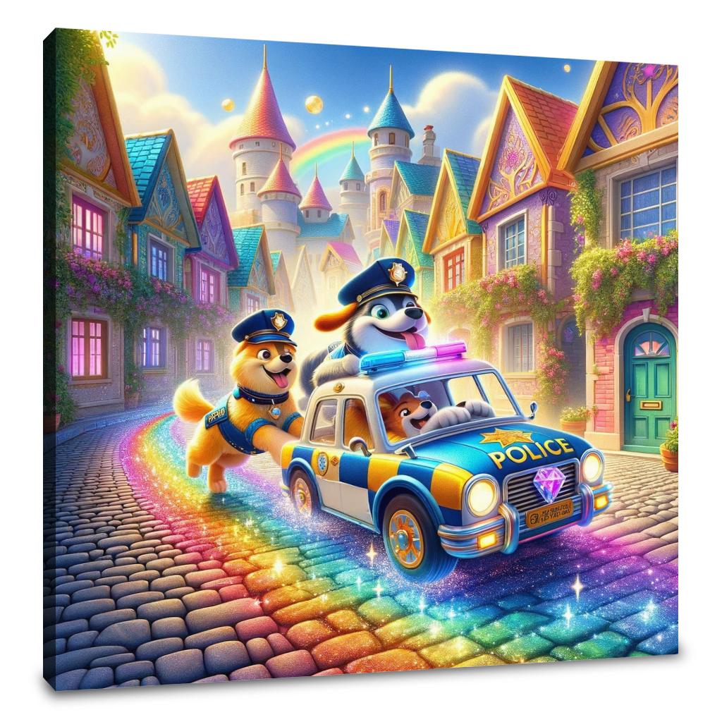 Crystal Chase Canvas