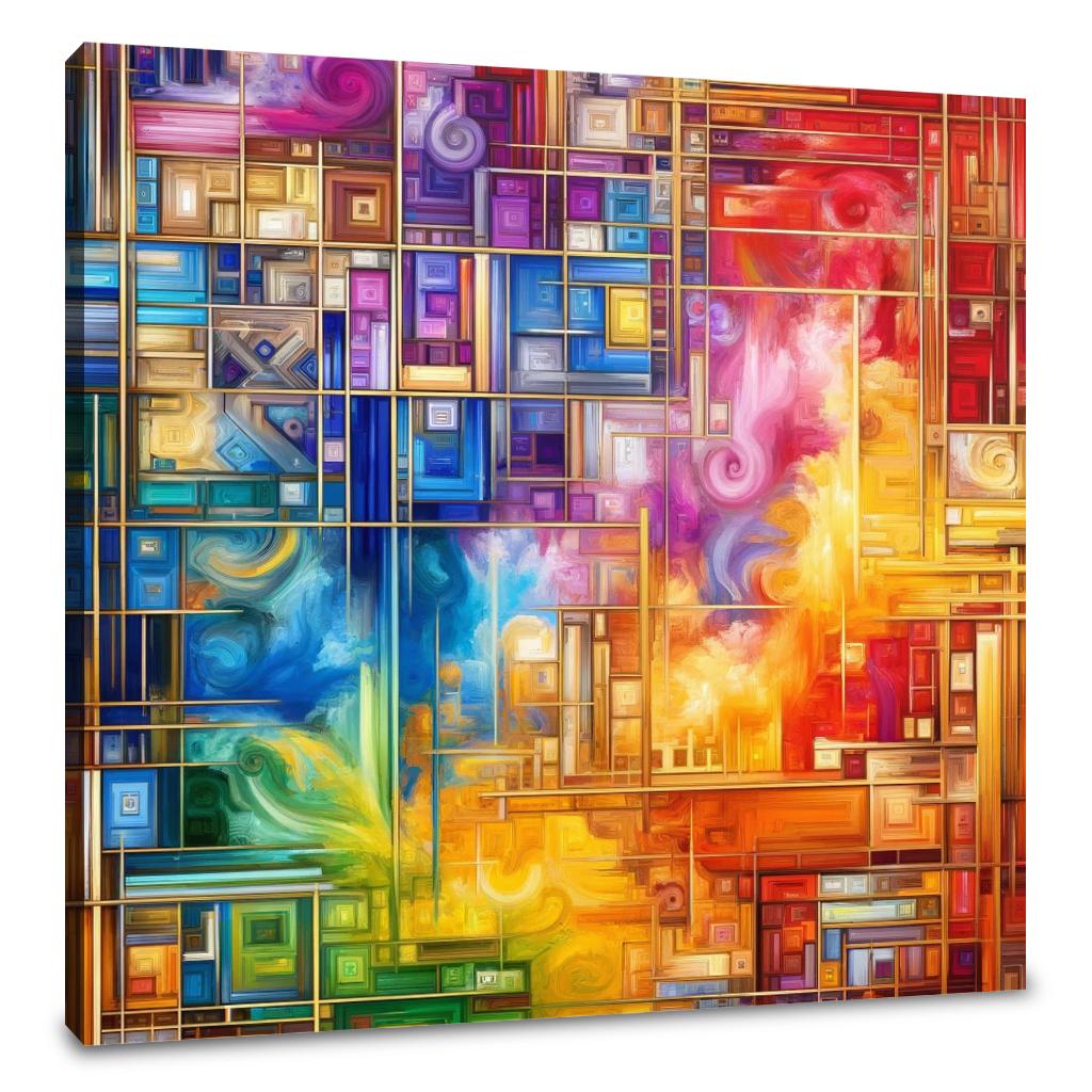 Harmony in Chaos Canvas