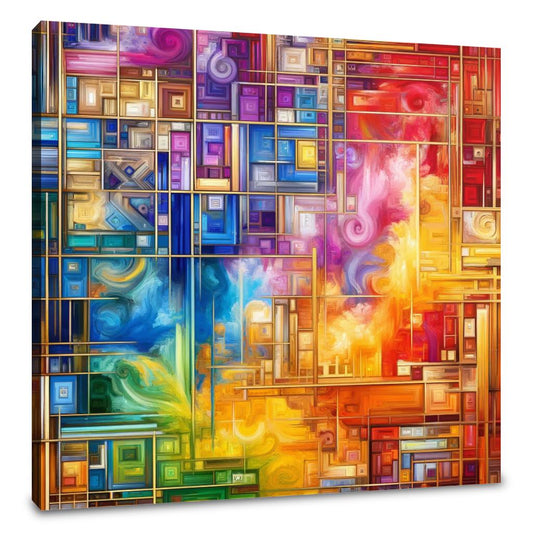 Harmony in Chaos Canvas