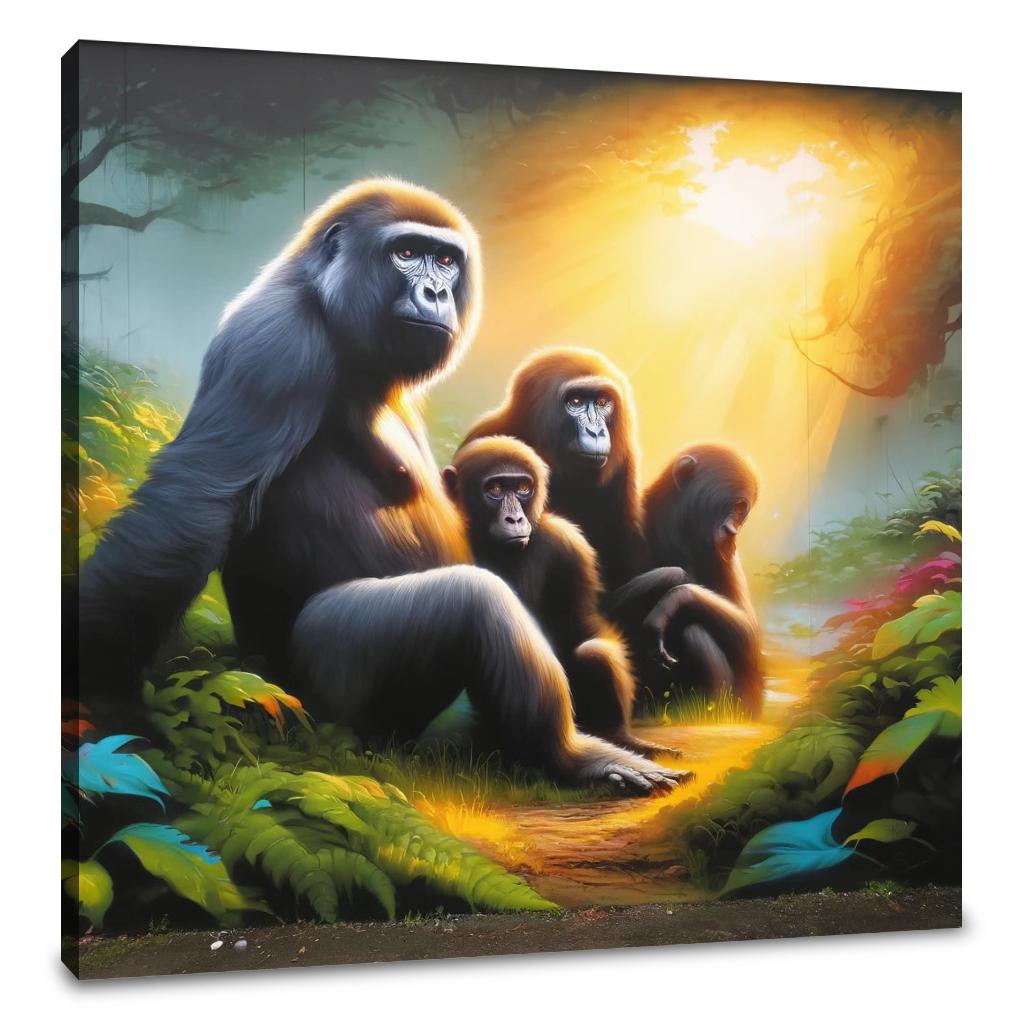 Majestic Ape Sanctuary Canvas