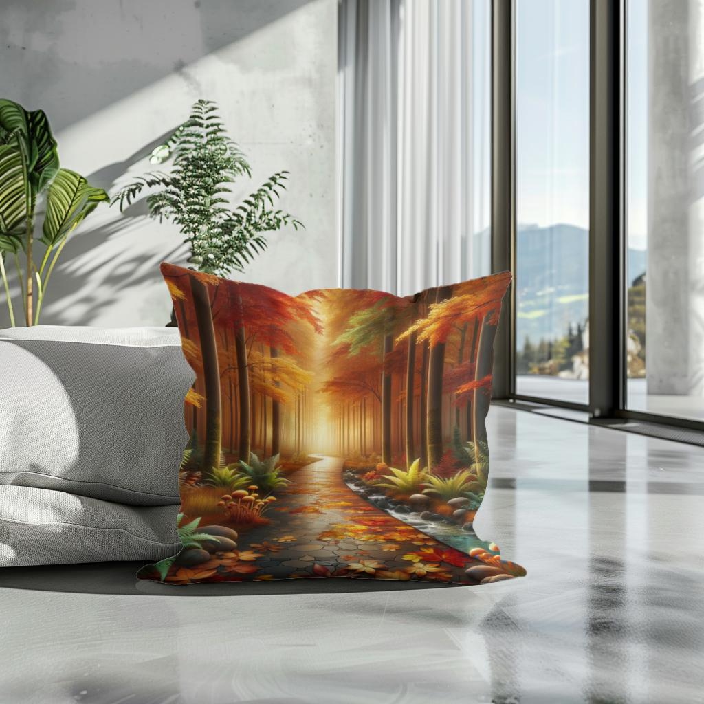 Ethereal Forest Cotton Cushion