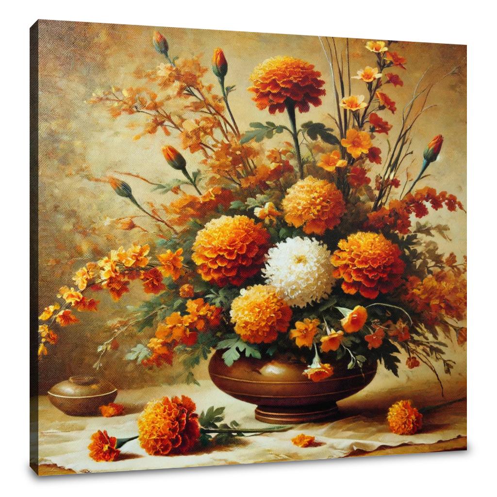 Timeless Ikebana Canvas
