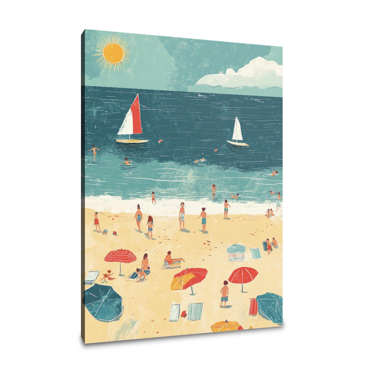 Beachside Daydream Canvas