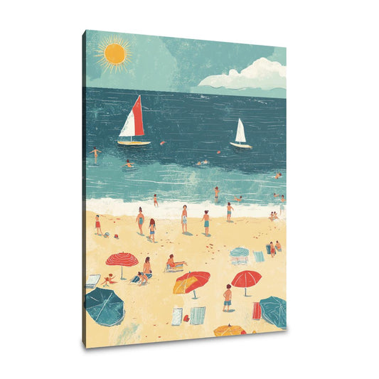 Beachside Daydream Canvas
