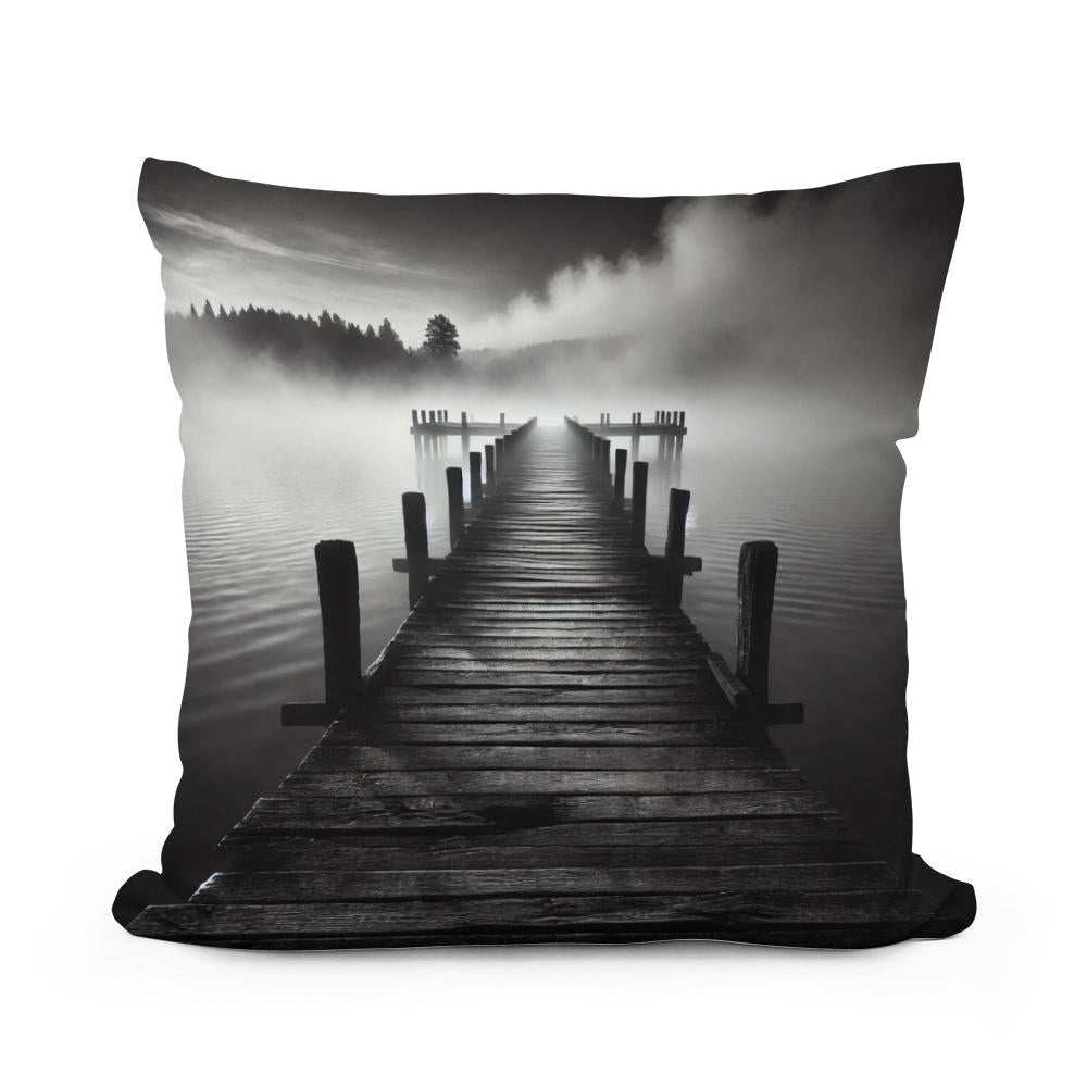 Quiet Waters Cotton Cushion