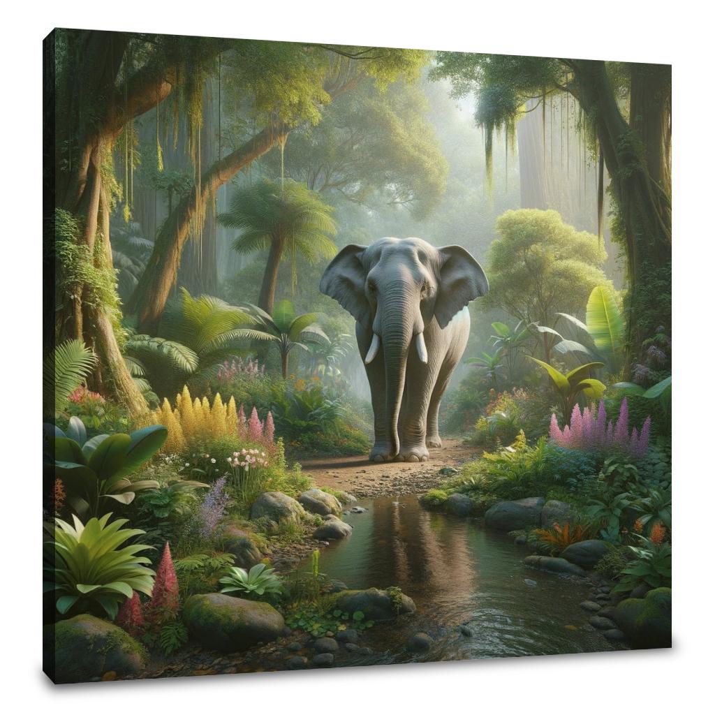Serenity Jungle Canvas