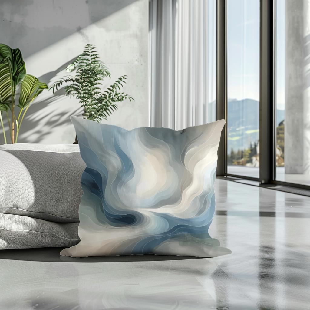 Embrace of Solitude Cotton Cushion