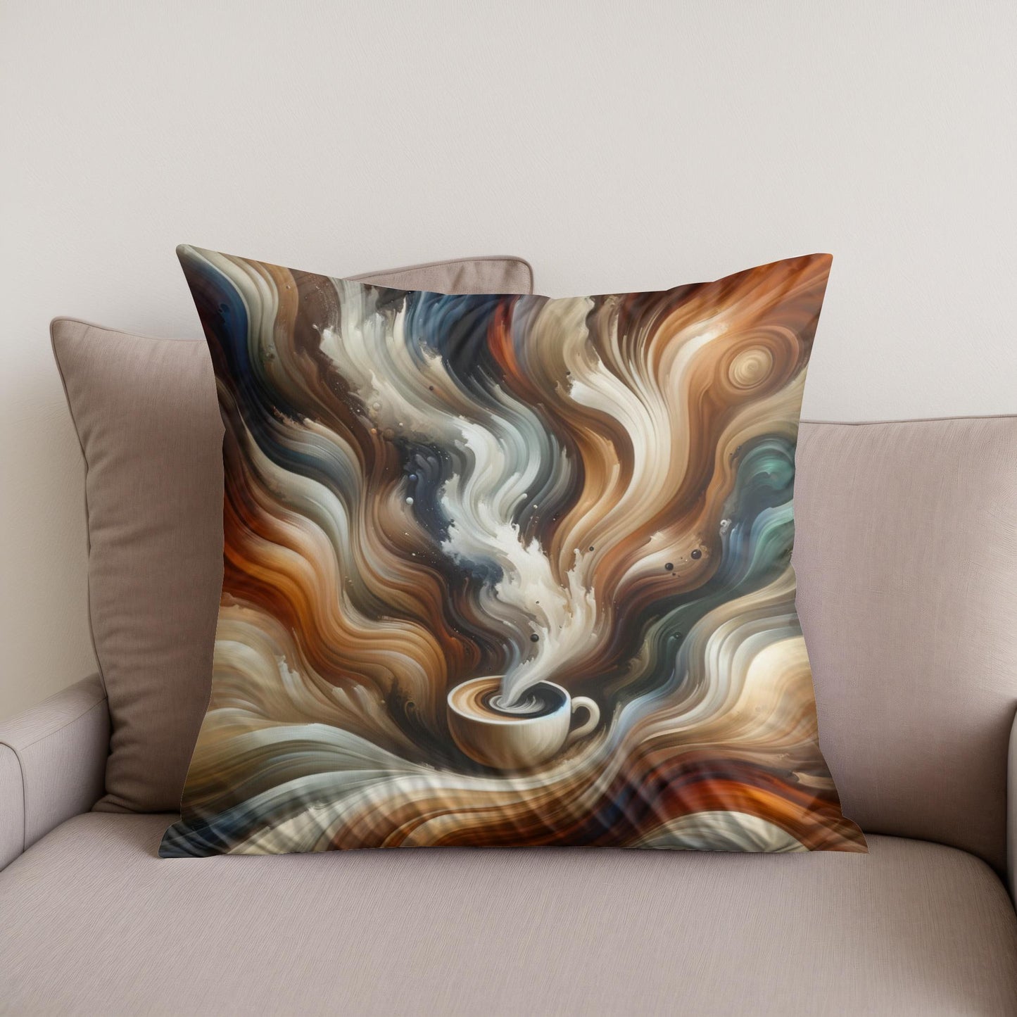 Aroma of Warmth Cotton Cushion