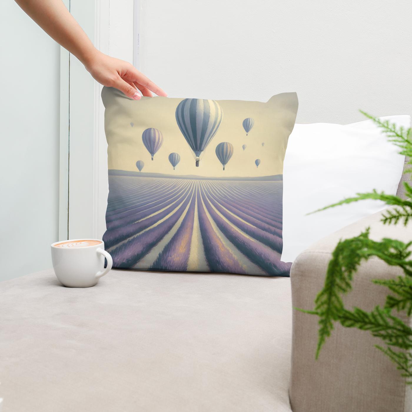 Lavender Breeze Cotton Cushion