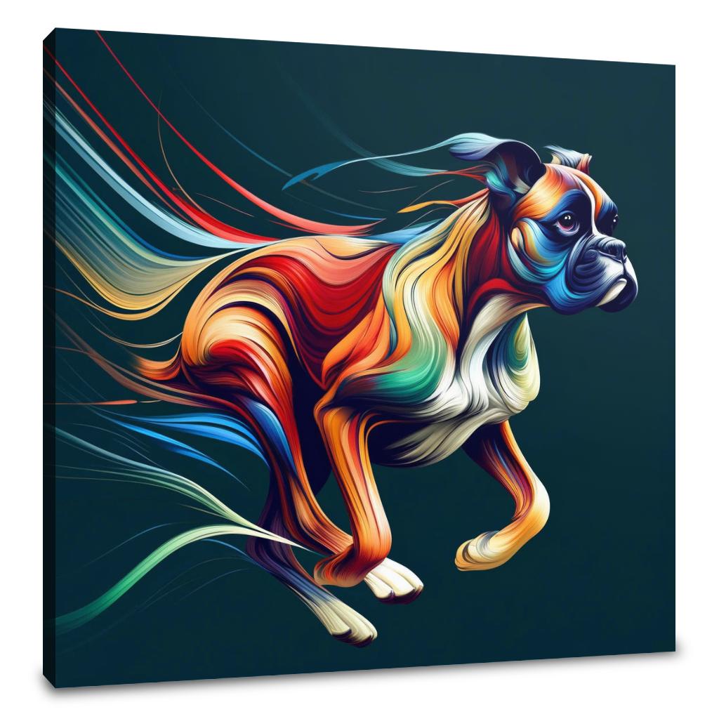 Dream Runner Abstract Motion Canvas