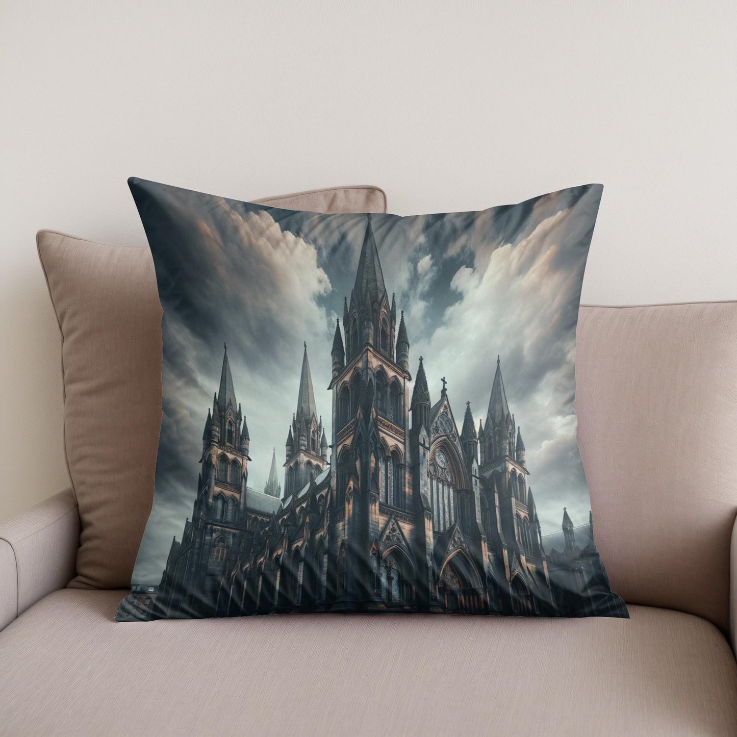 Gothic Grace Glasgow Cotton Cushion