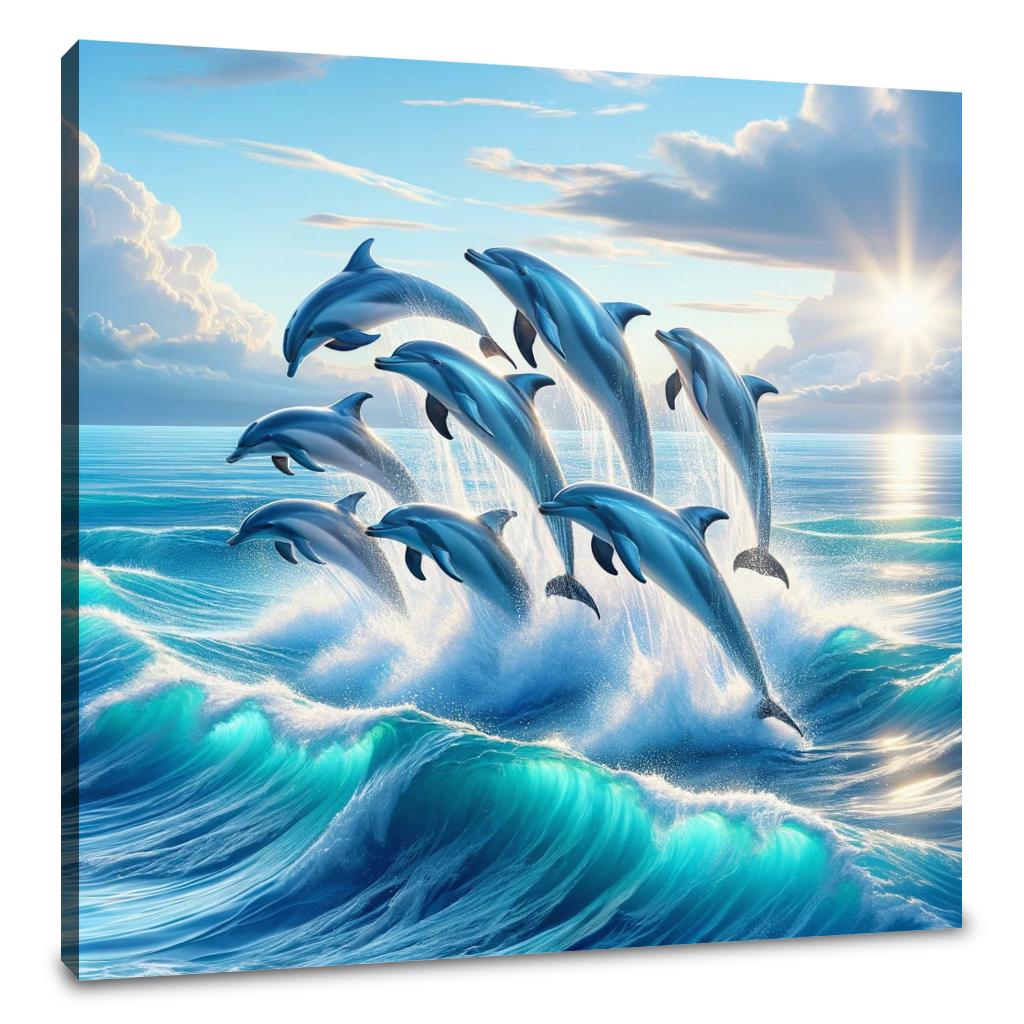 Ocean Leap Canvas