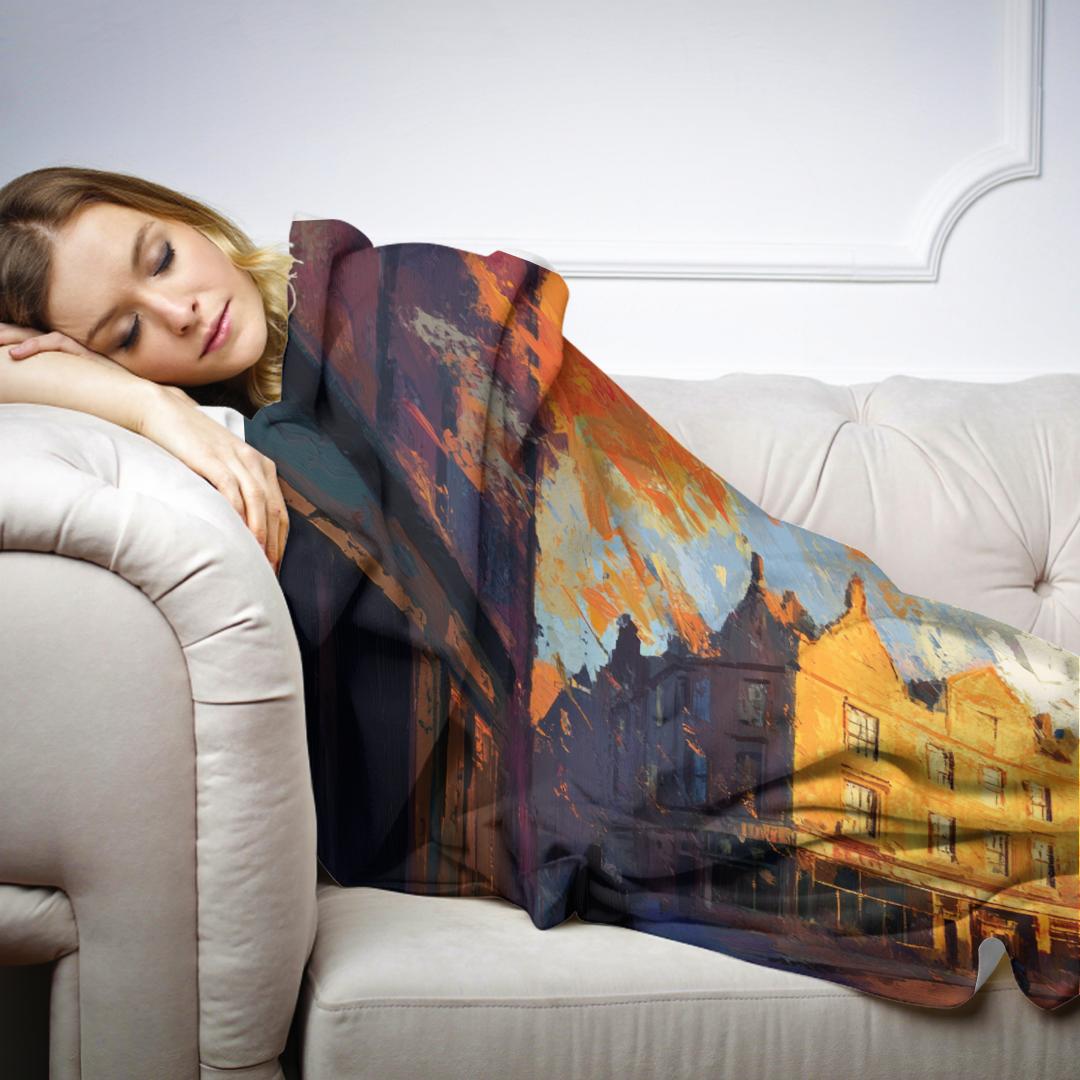 Golden Memories of Jericho Blanket