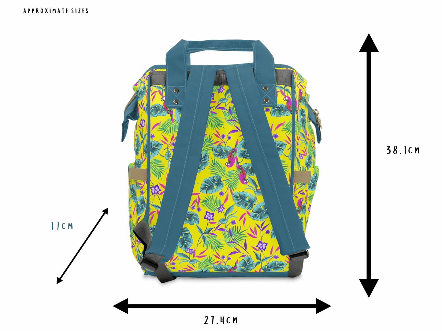 Yellow Baby Changing Bag Backpack - Pollywood