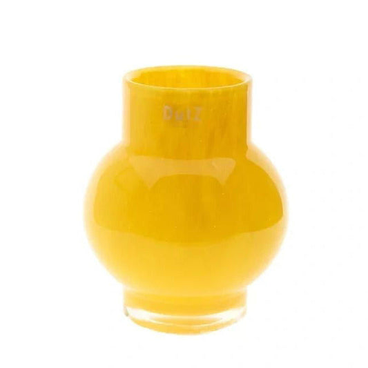 Vase RONDO S - H17 D14 cm - CORN YELLOW