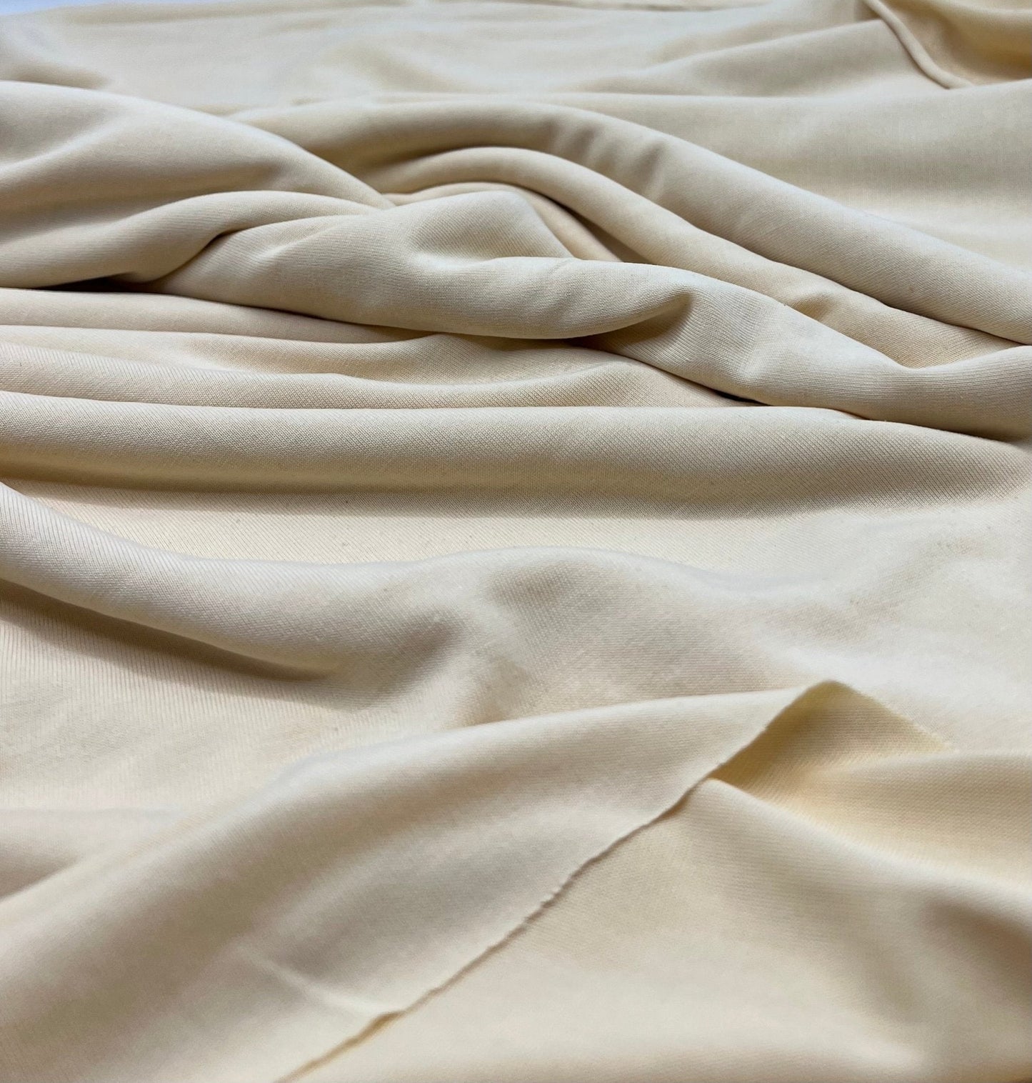 Yellow Straw Modal 200GSM 2 Way Stretch Fabric