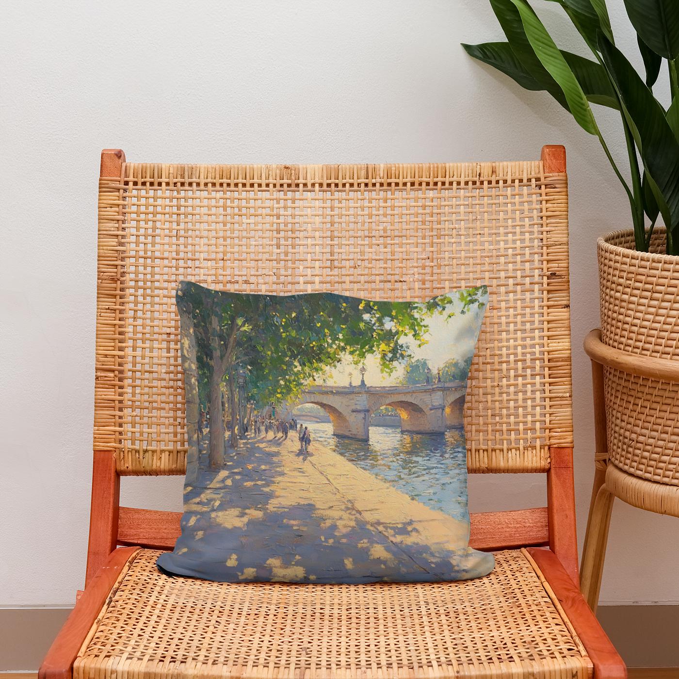 Garonne Stroll Cotton Cushion