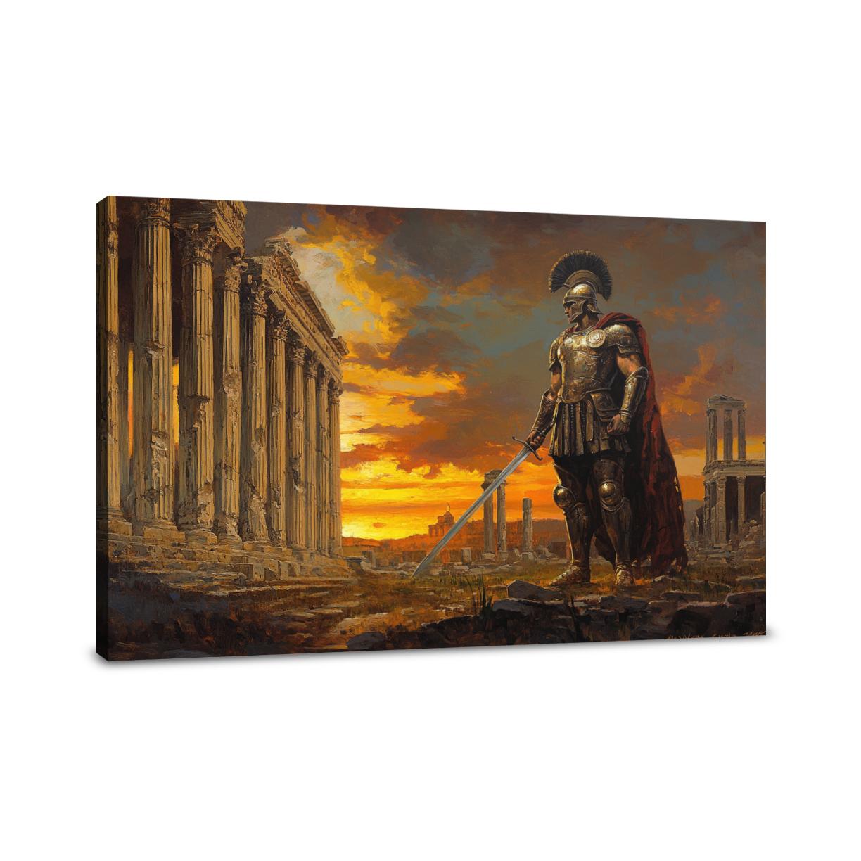 Warrior's Triumph Canvas