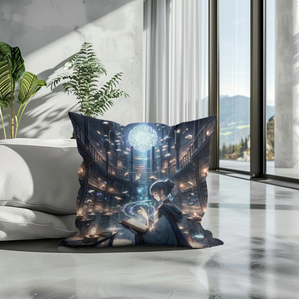 Sorceress's Sanctum Cotton Cushion