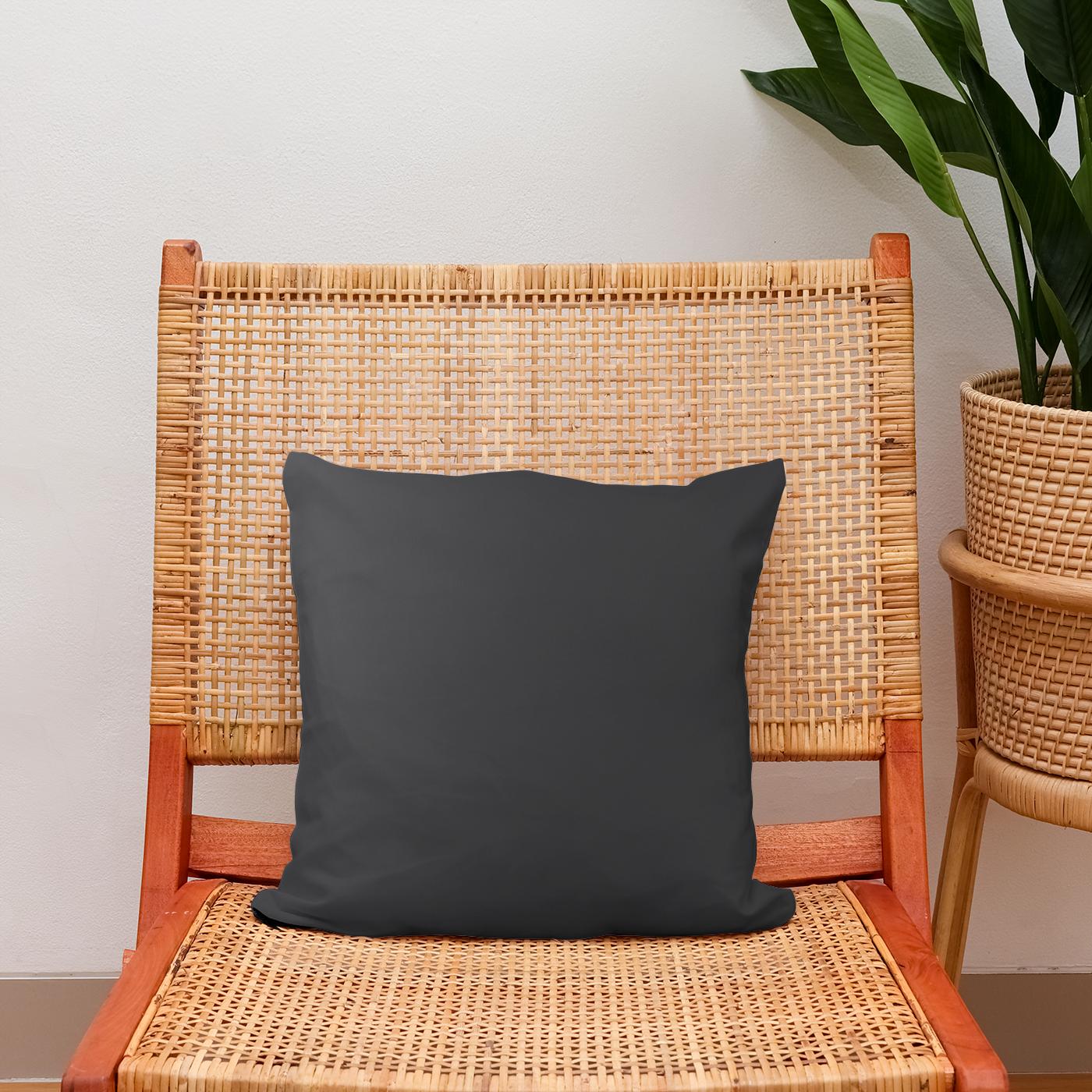 Graphite Cotton Cushion