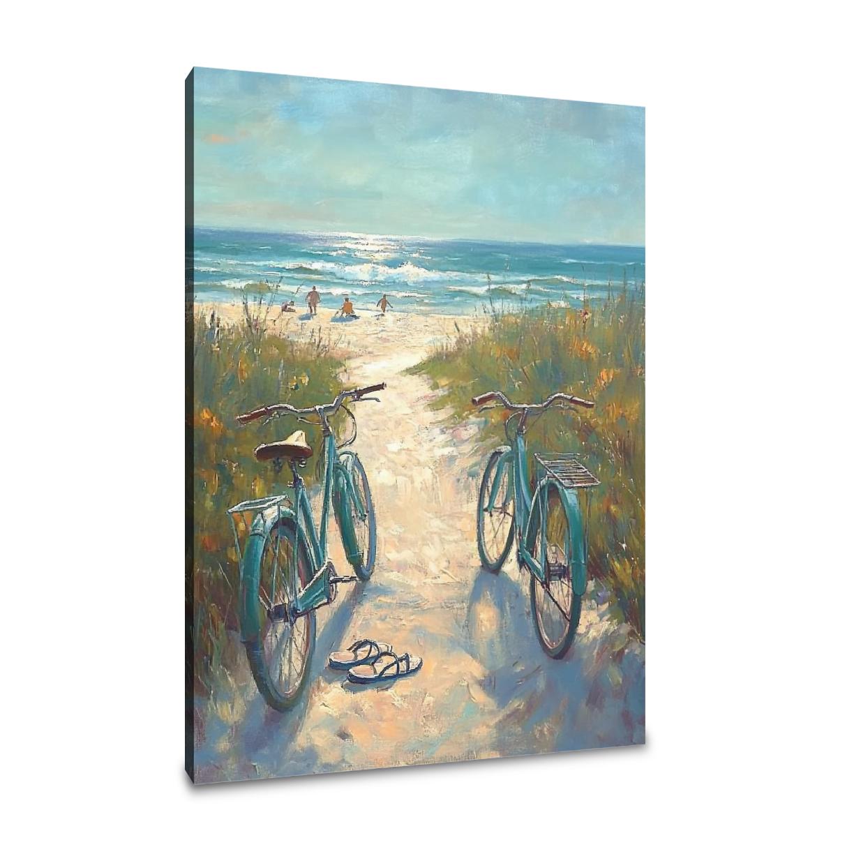 Beachside Abandon Canvas