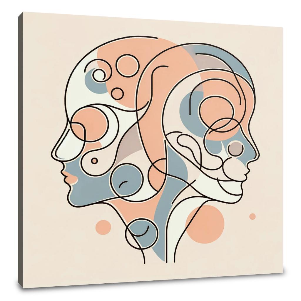 Faces in Harmony Canvas