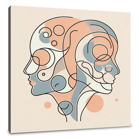 Faces in Harmony Canvas