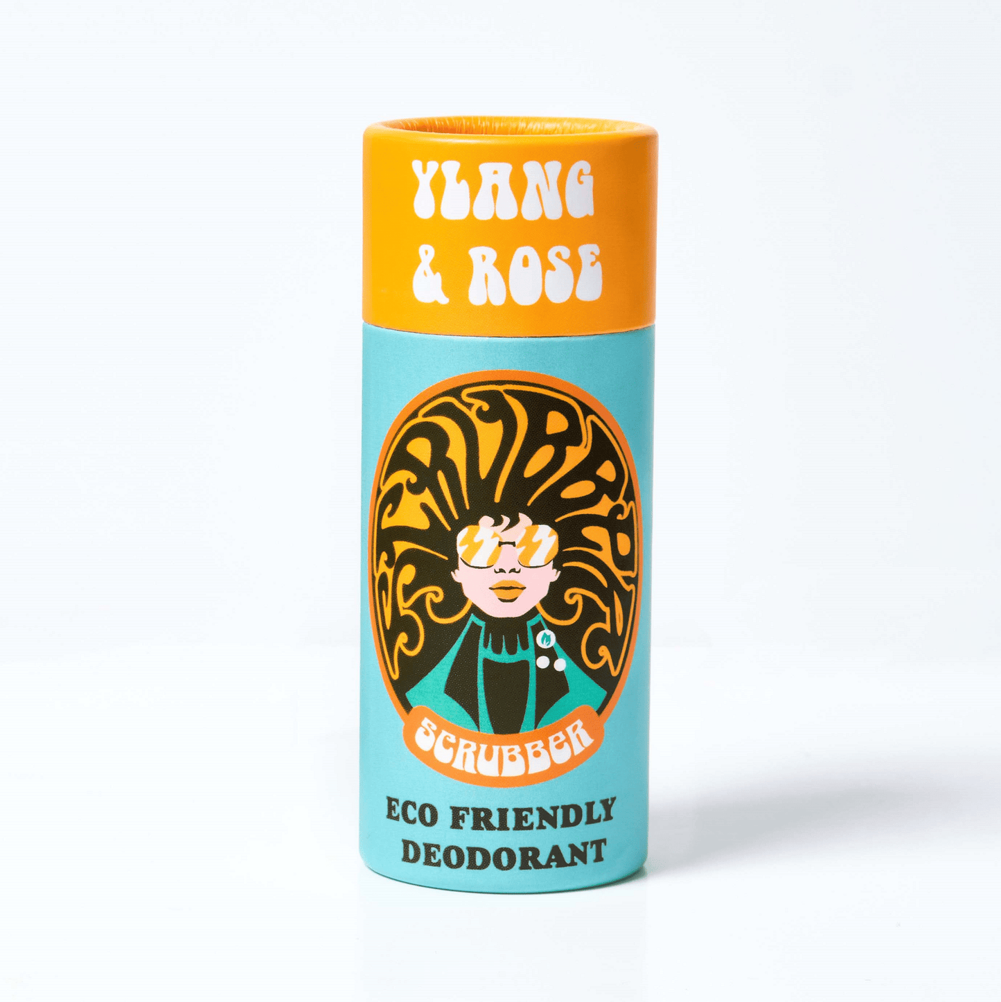 Ylang & Rose Roll On Eco Friendly Deodorant, Plastic Free Anti Perspirant