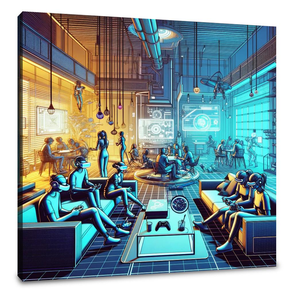 Digital Realm Canvas