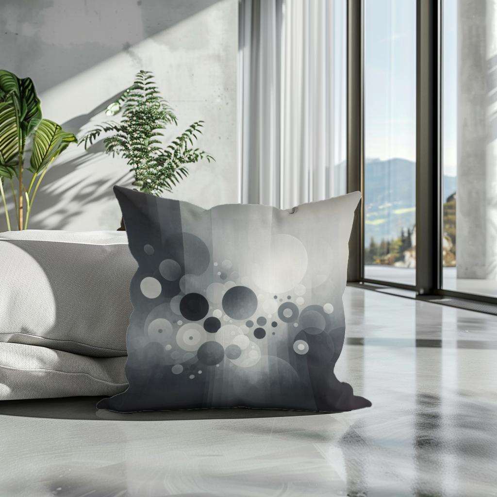 Serene Geometrics Cotton Cushion