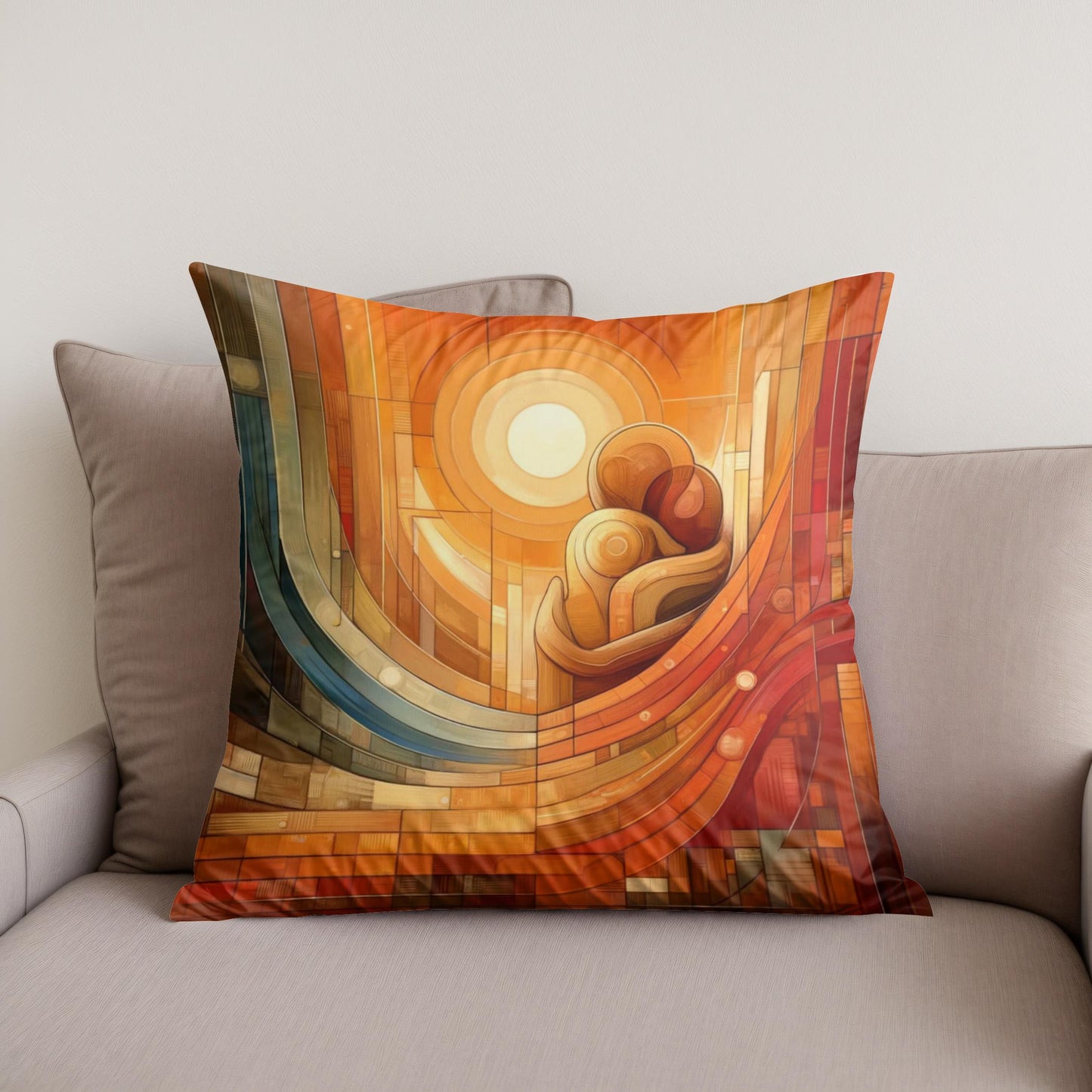 Embrace of Warmth Cotton Cushion
