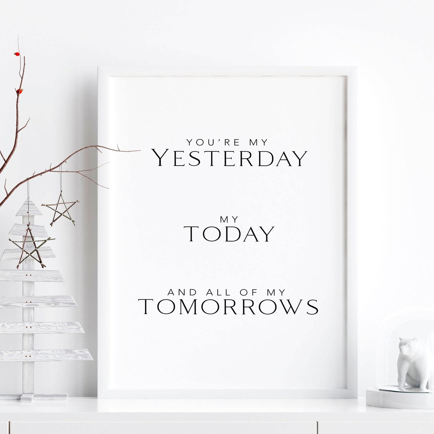 You will forever be my always wall art print