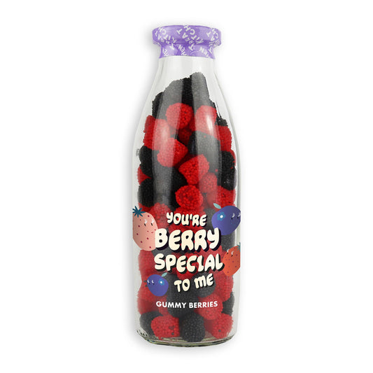 You’re Berry Special Gummy Berries Message Sweet Bottle