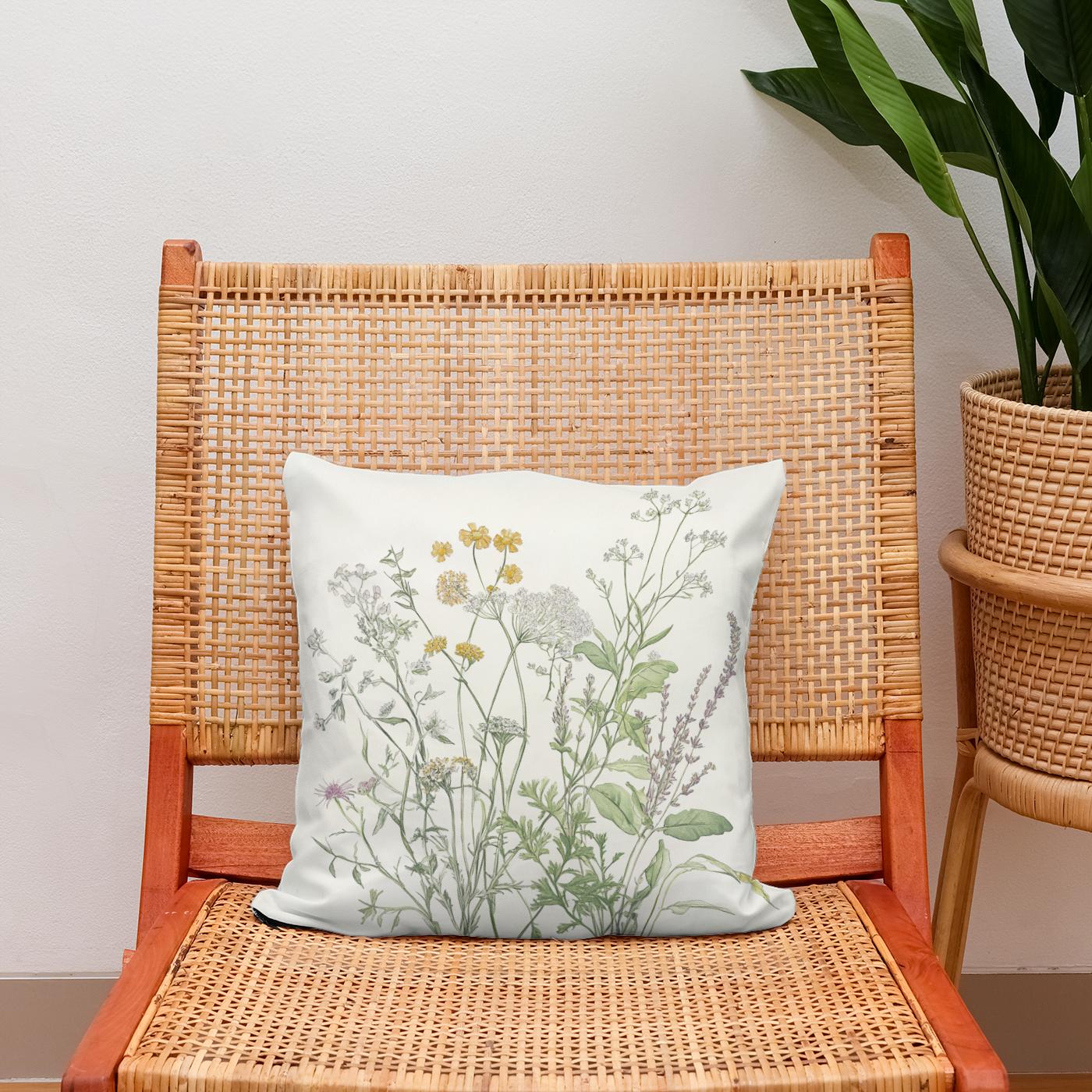 Breeze Bloom Cotton Cushion