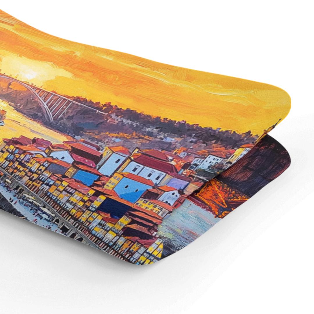 Porto Sunset Reflections Blanket