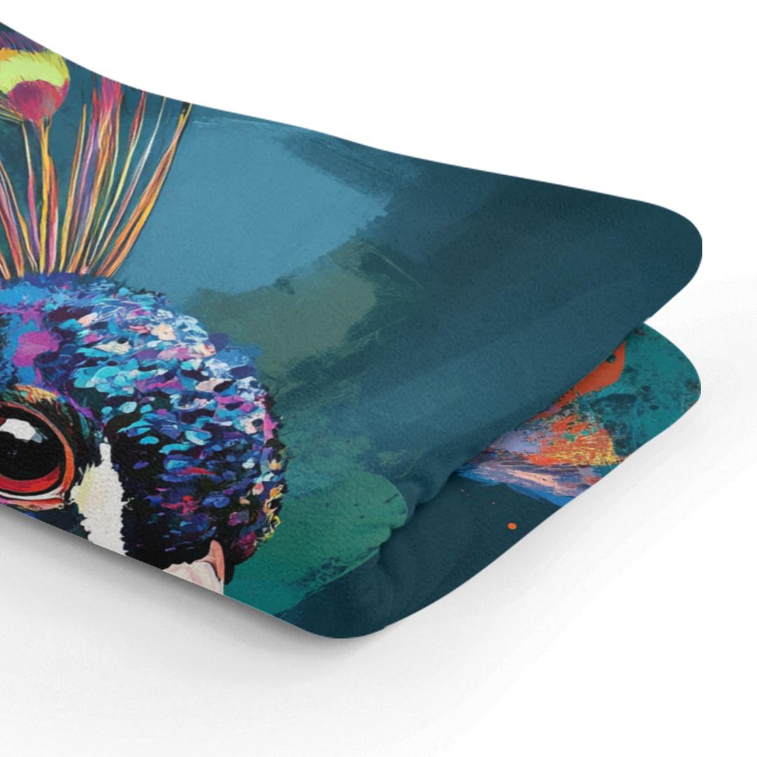Peacock Radiance Blanket