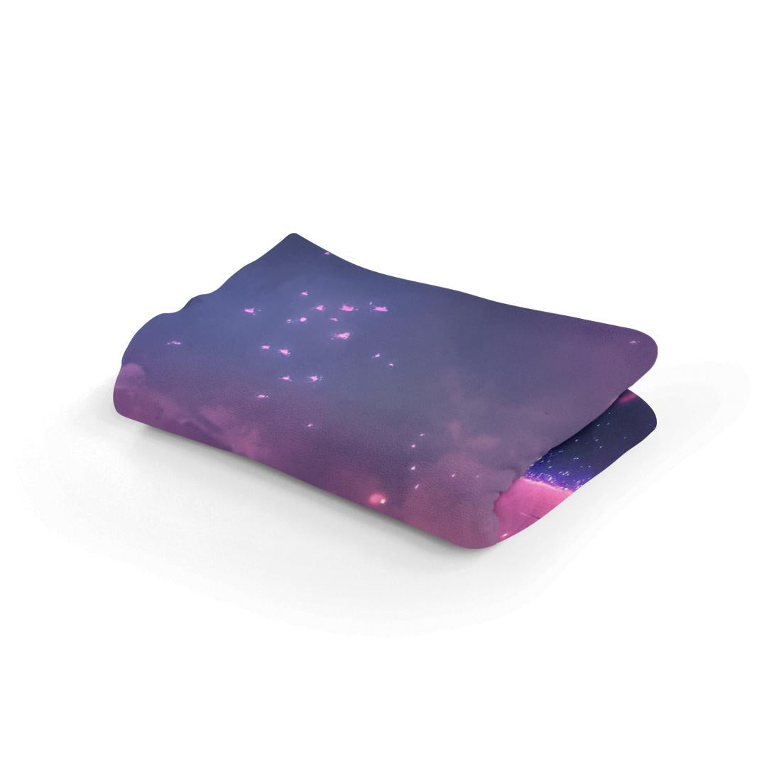Unicorn Firefly Dreamscape Blanket
