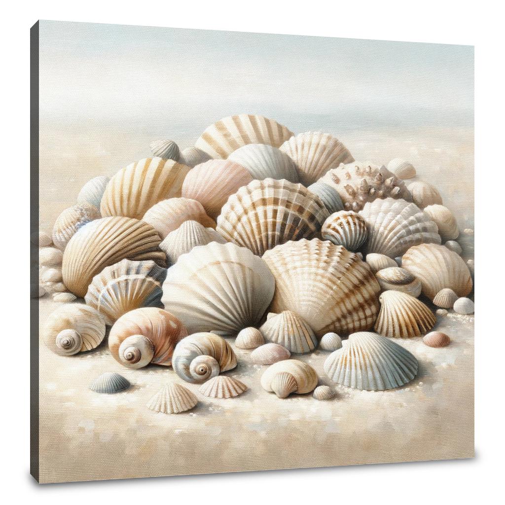 Seashell Symphony Canvas