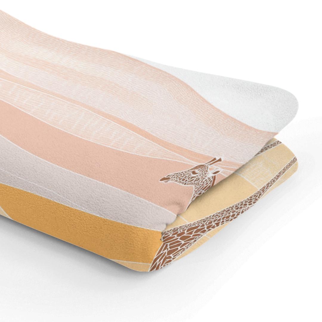 Graceful Giraffe Savannah Blanket