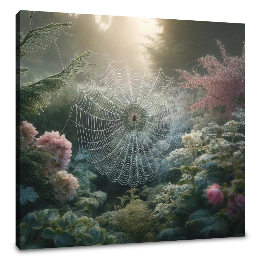 Morning Dew Web Canvas