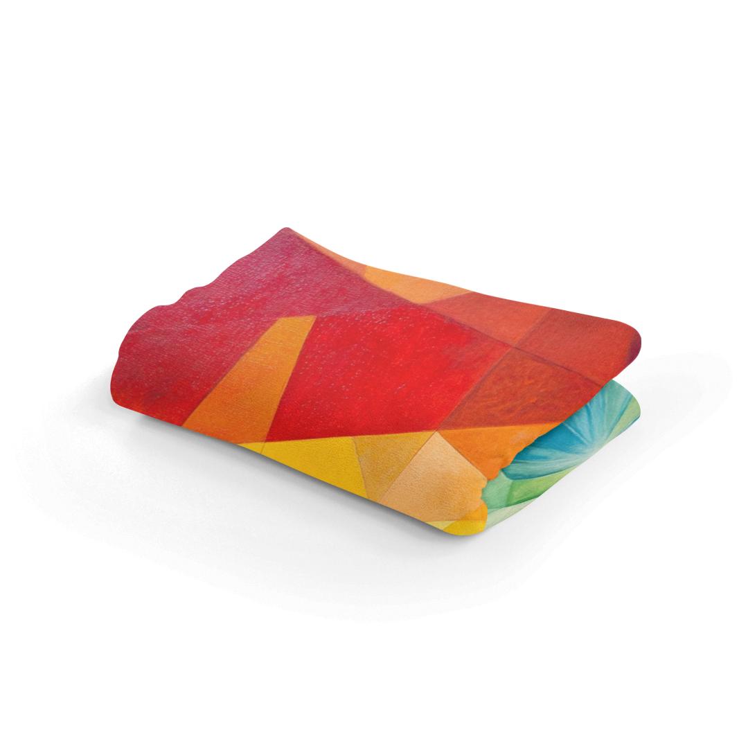 Rainbow Vortex Blanket