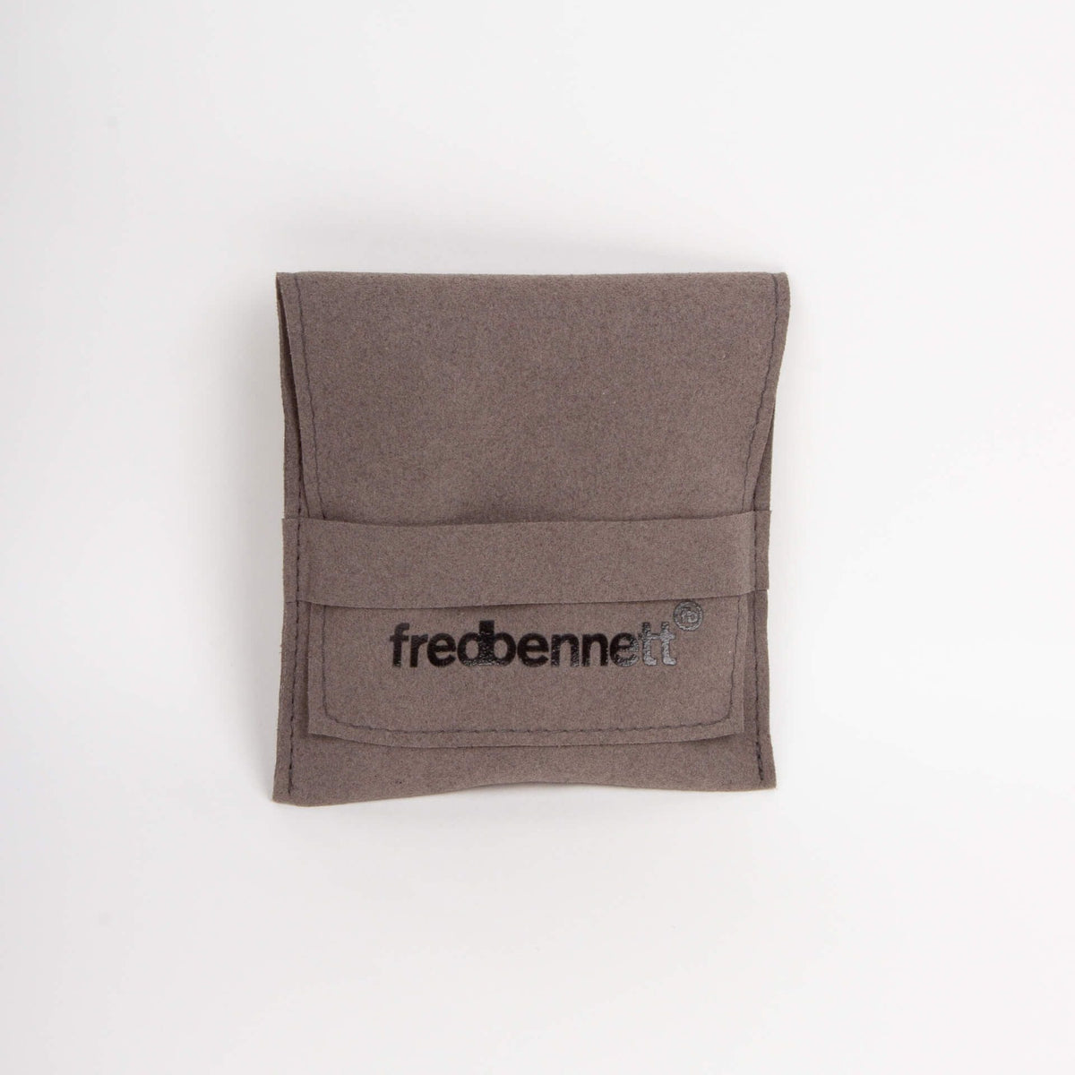 Fred Bennett Brown Leather Bracelet with Coffee Plated Stainless Steel Beads