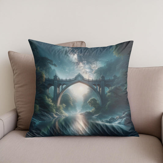 Galactic Bridge Cotton Cushion