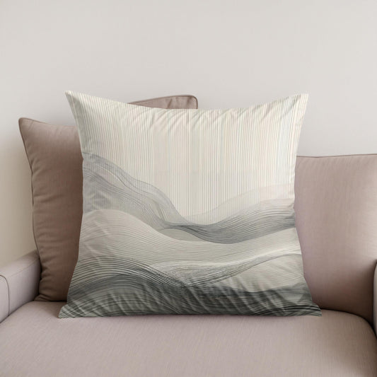 Minimalist Echoes Cotton Cushion