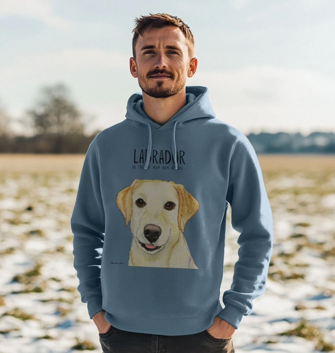 The Snack Sensei Hoodie: Featuring the Yellow Labrador